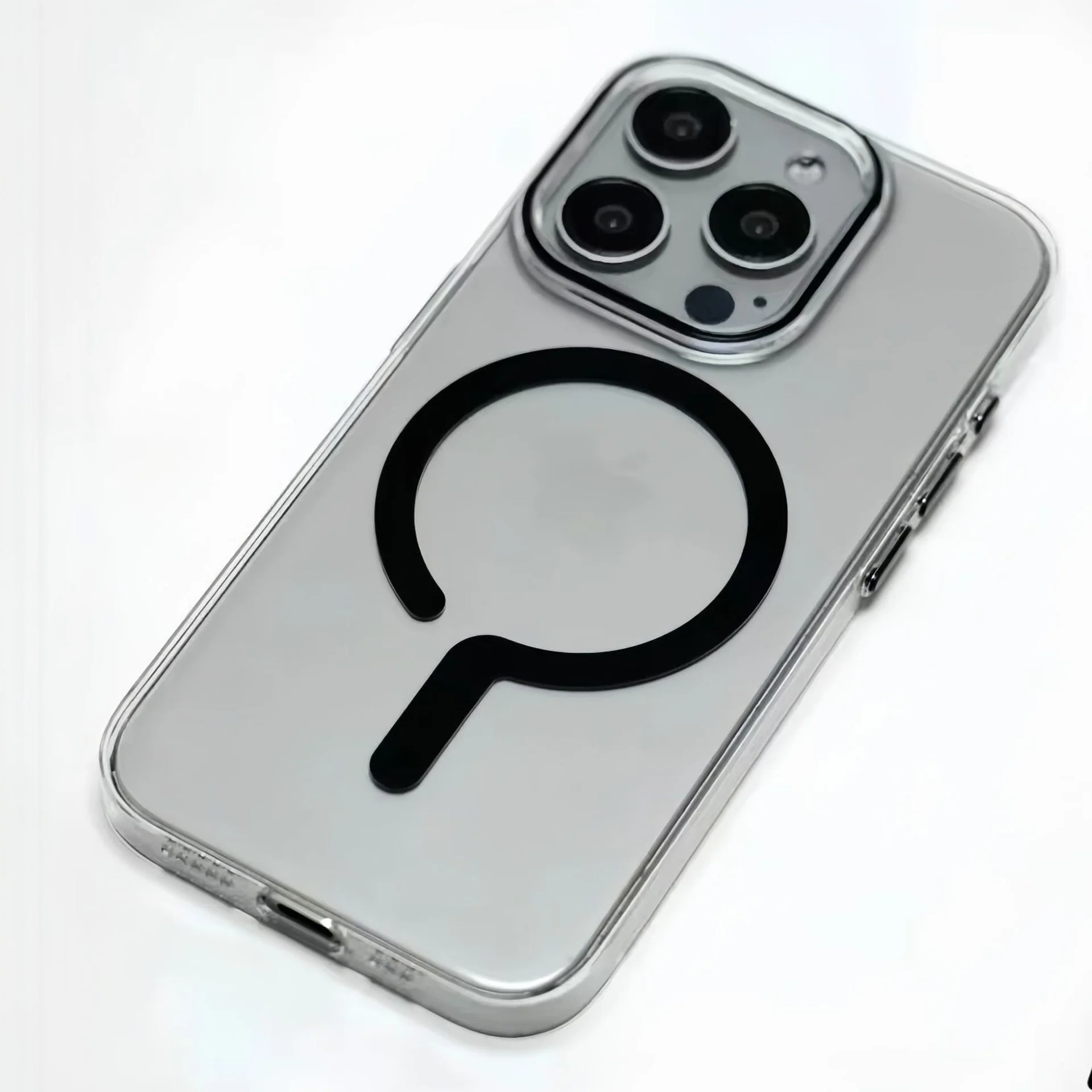 Crystal Clear Magnetic Hard Shell Case - iPhone - Image 4