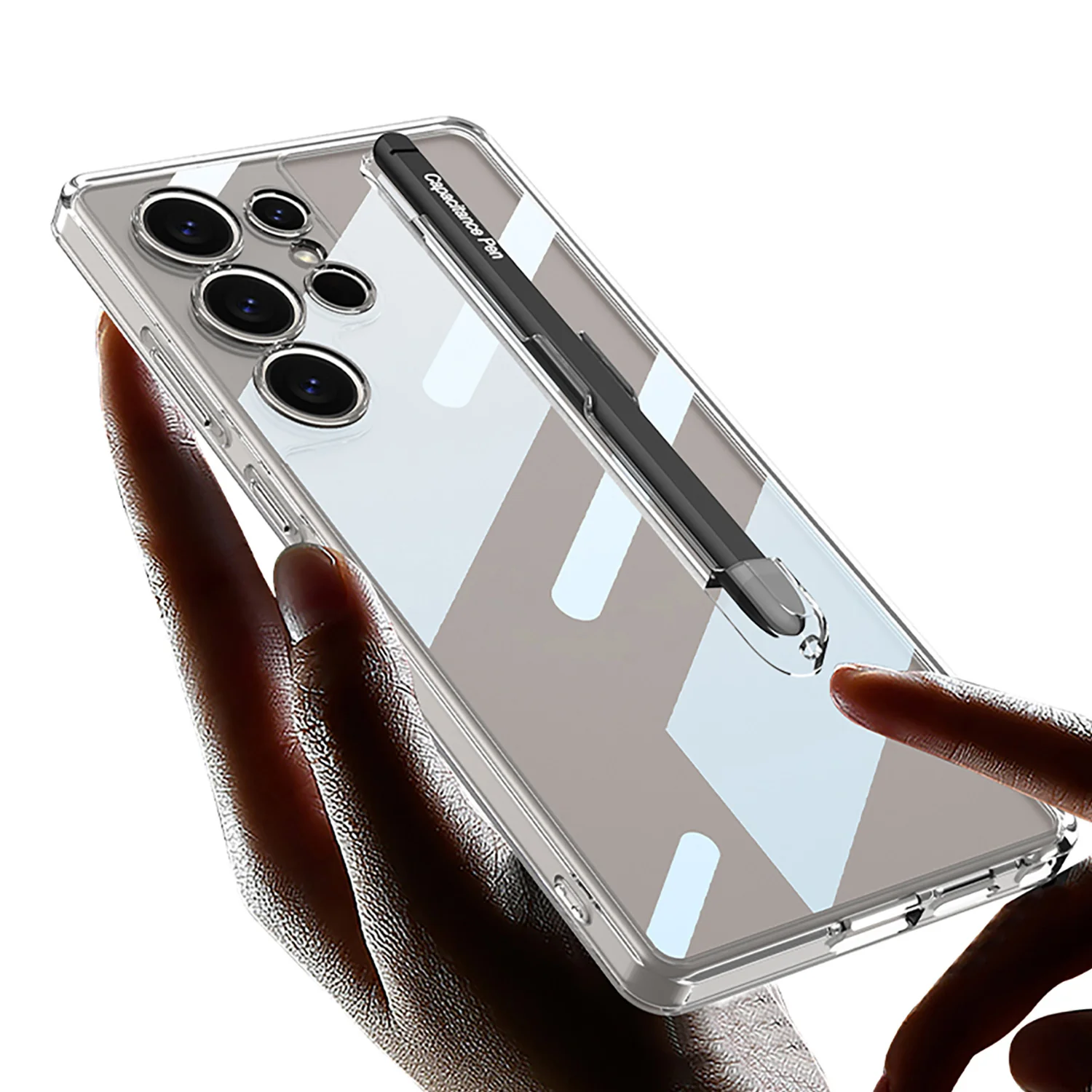 Crystal Shield High Transparency Pen Holder Case - Samsung - Image 8