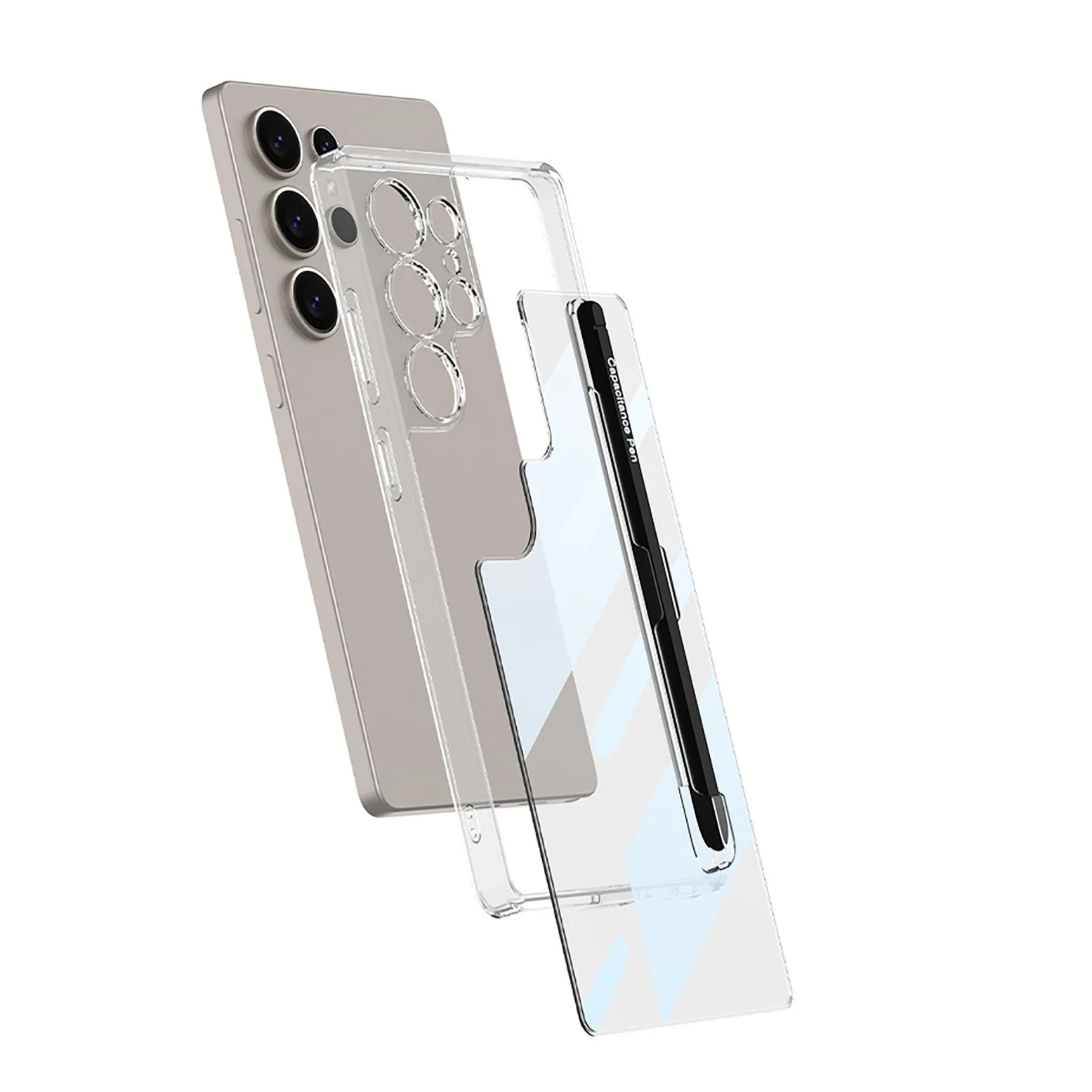Crystal Shield High Transparency Pen Holder Case - Samsung - Image 9