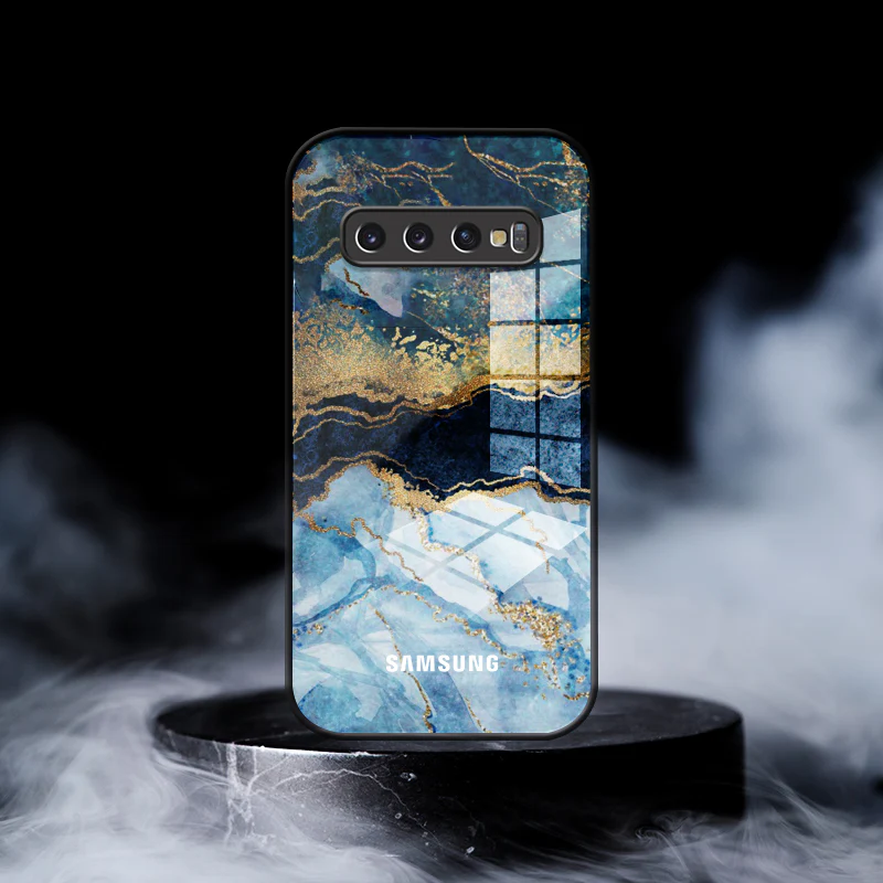 Dark Ocean Pattern Glass Case - Samsung - Image 5
