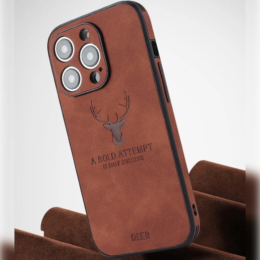 iPhone 15 Series Deer Pattern Magnetic Magsafe Case - Image 10