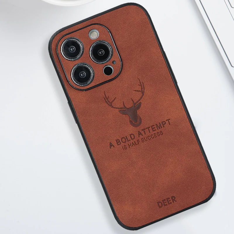 iPhone 15 Series Deer Pattern Magnetic Magsafe Case - Image 3