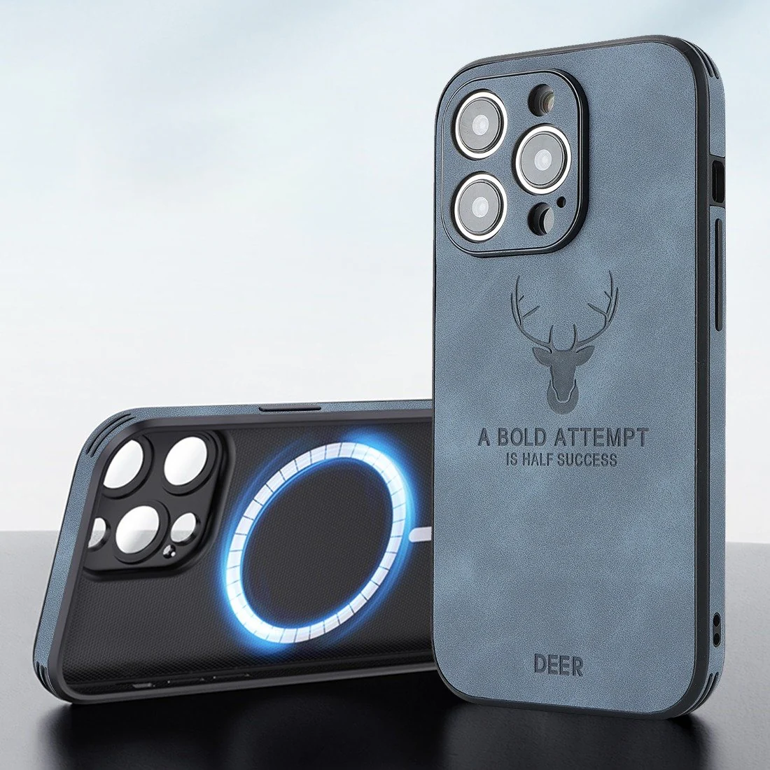 iPhone 15 Series Deer Pattern Magnetic Magsafe Case - Image 7