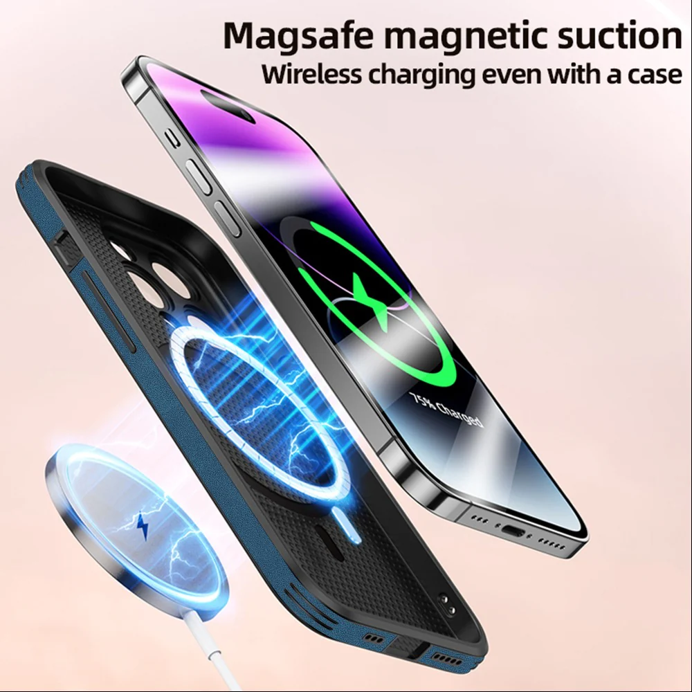 iPhone 15 Series Deer Pattern Magnetic Magsafe Case - Image 8