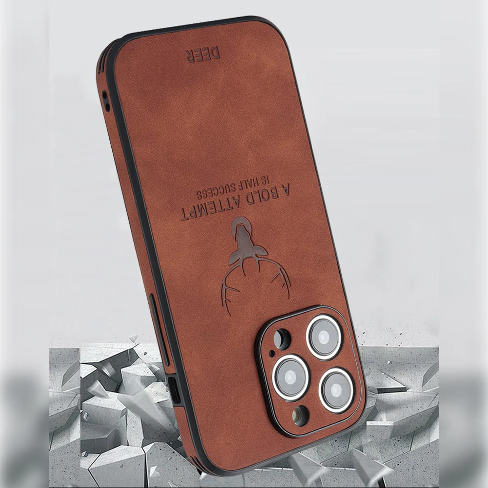 iPhone 15 Series Deer Pattern Magnetic Magsafe Case - Image 9