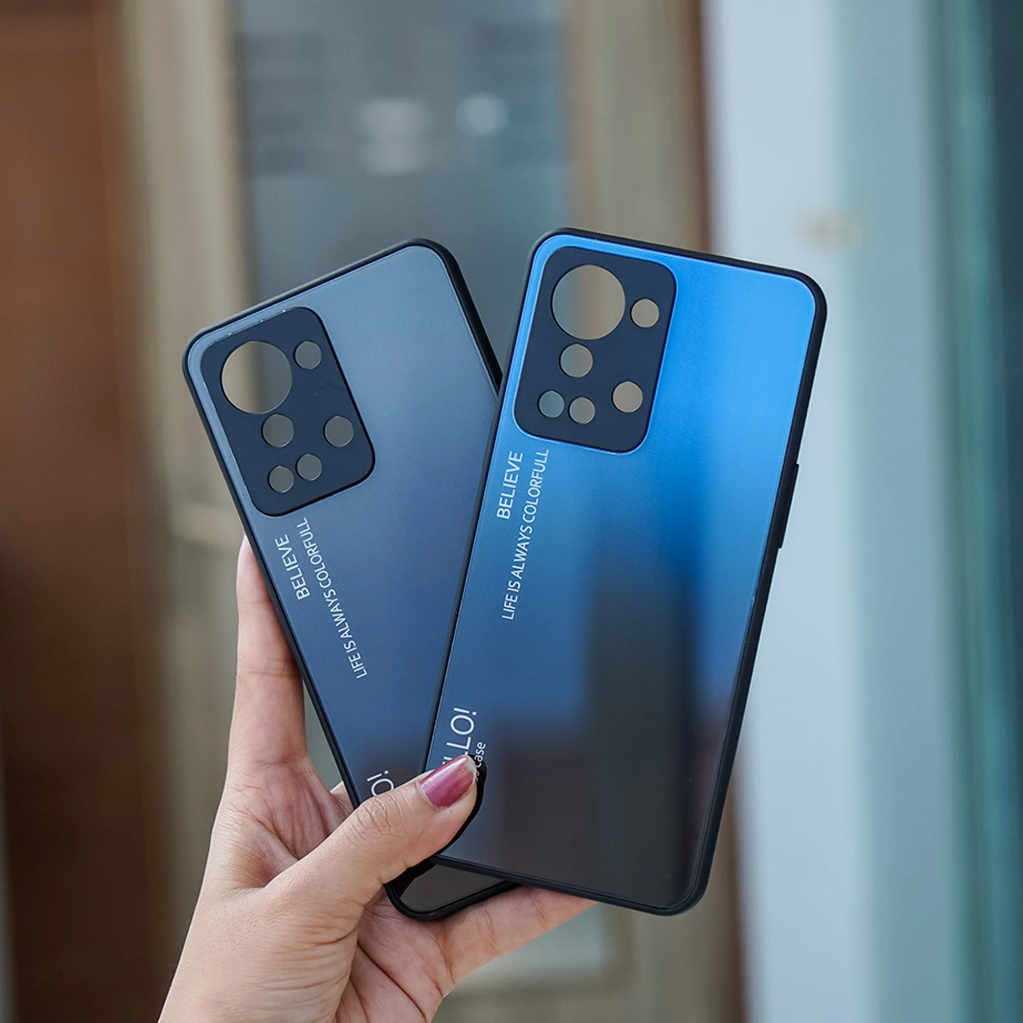Delicate Gradient Slushy Glass Case - OnePlus - Image 16