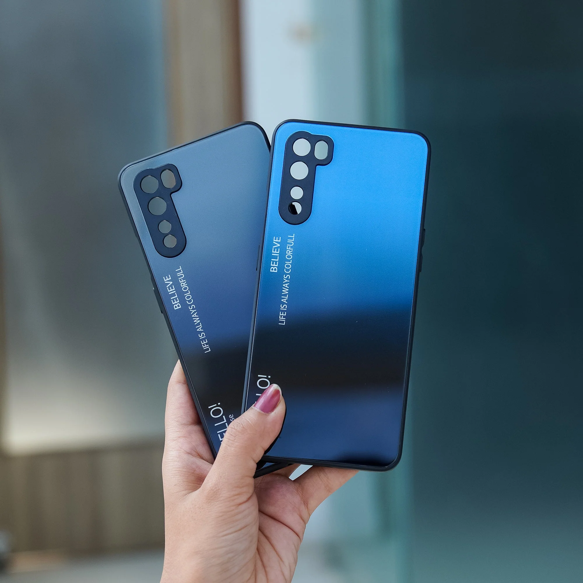 Delicate Gradient Slushy Glass Case - OnePlus - Image 17