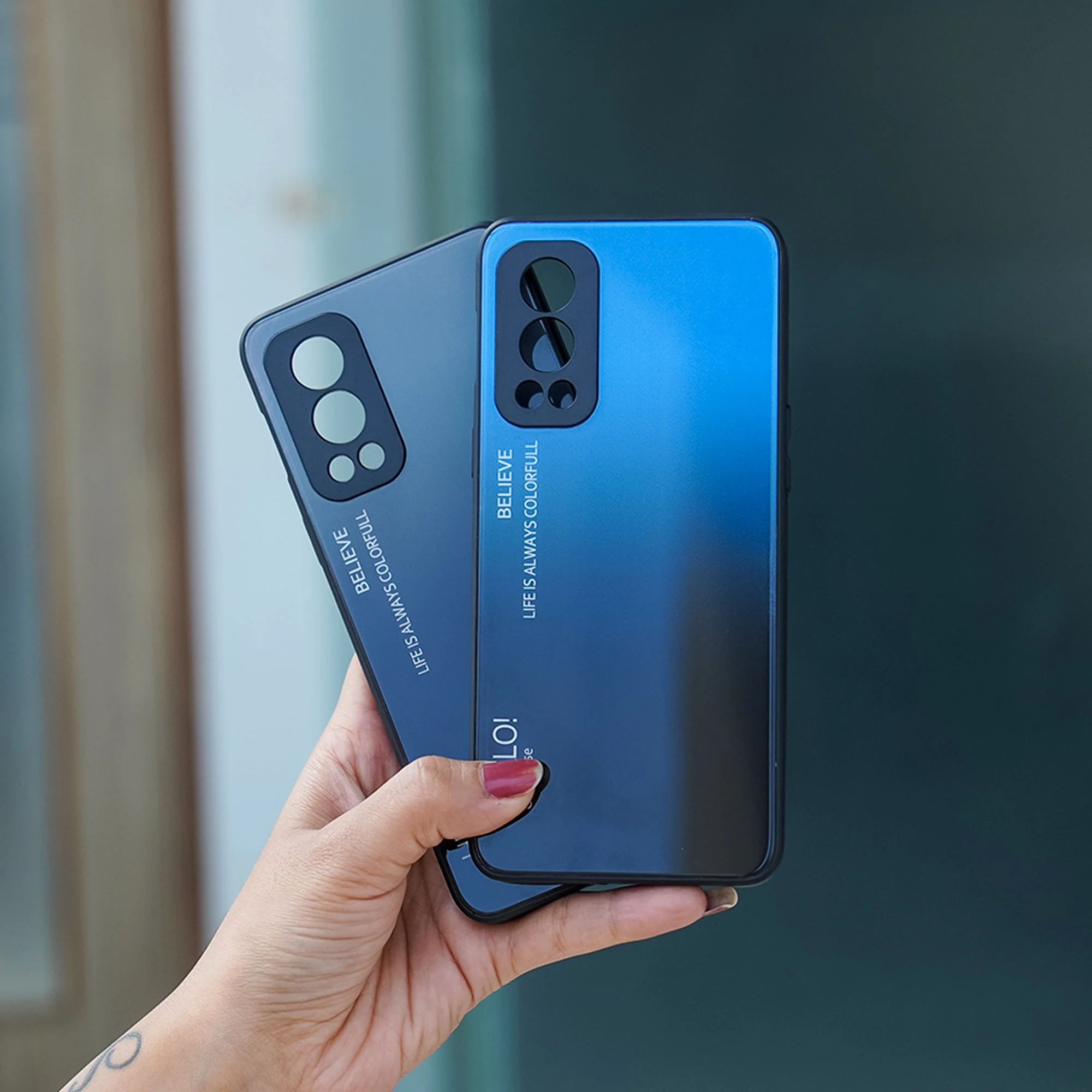 Delicate Gradient Slushy Glass Case - OnePlus - Image 19