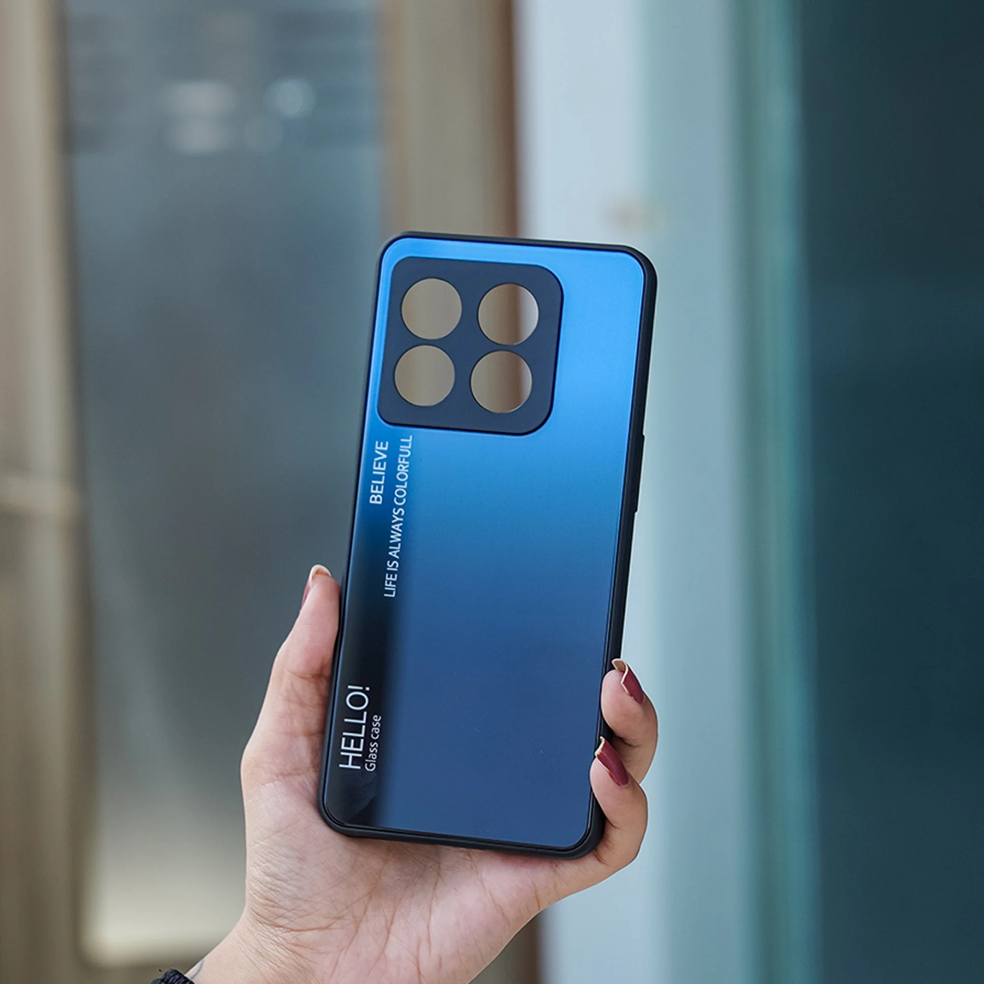 Delicate Gradient Slushy Glass Case - OnePlus - Image 9