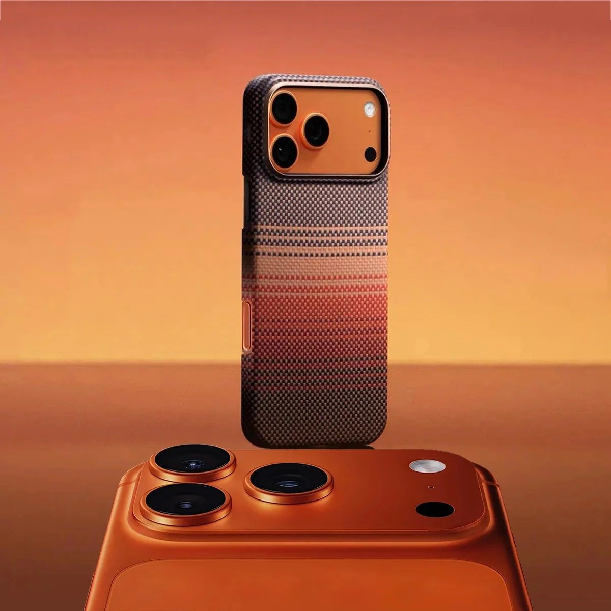 Desert Carbon Saffron Weave Case - Image 2