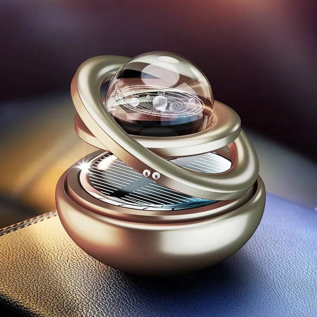 Double Ring Auto Rotating Car Air Freshener - Image 10