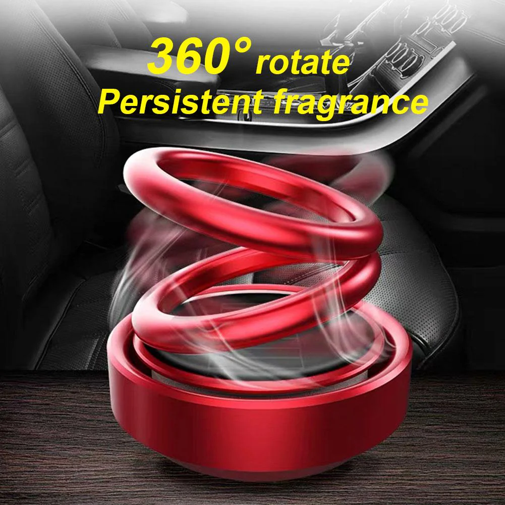 Double Ring Auto Rotating Car Air Freshener - Image 6
