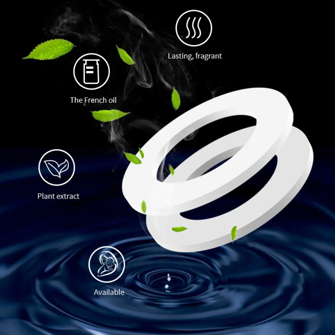 Double Ring Auto Rotating Car Air Freshener - Image 9