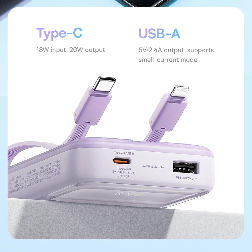 Dual Charge 20000 mAh Digital Display Power Bank - Image 10
