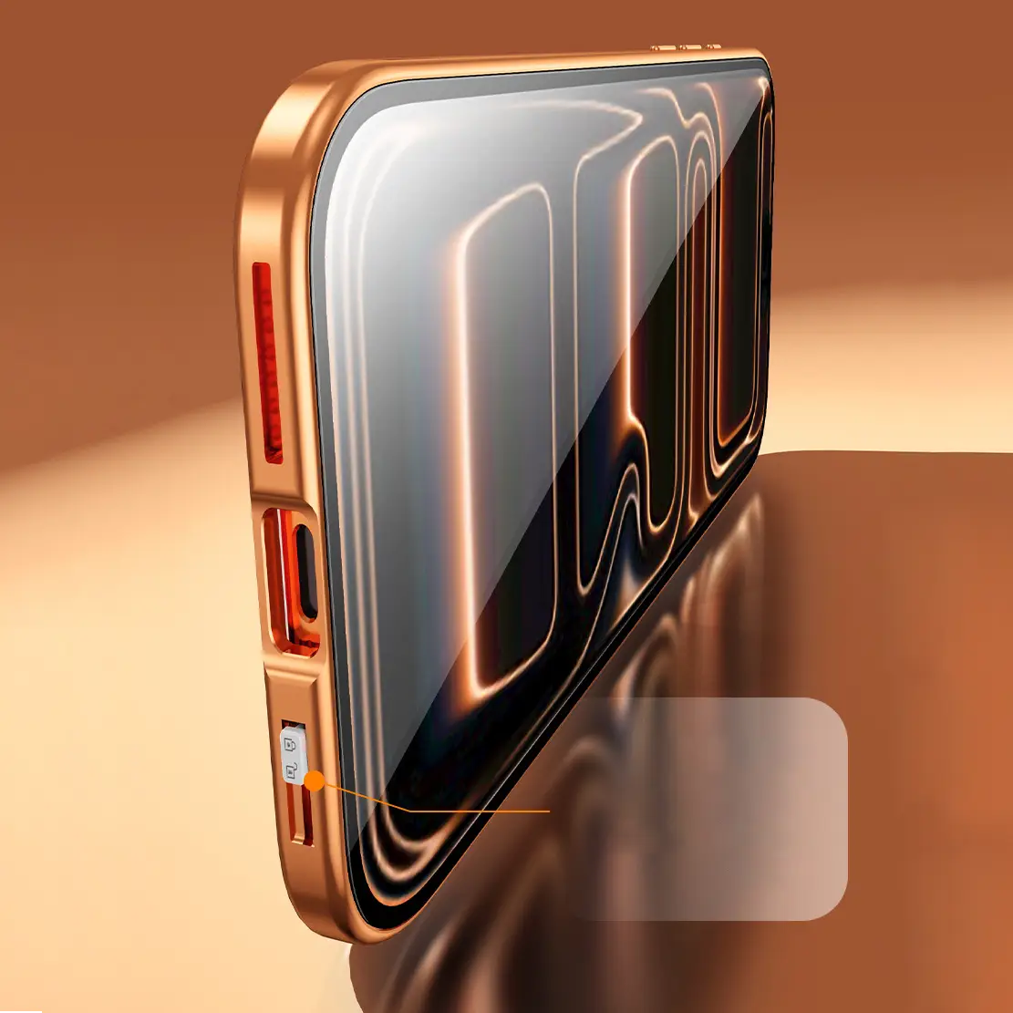 Dual Core Magnetic Shield Glass Case For iPhone - Image 10
