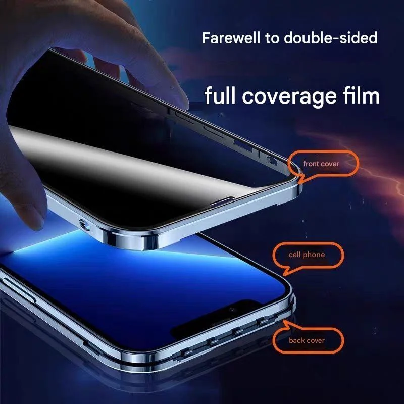 Dual Core Magnetic Shield Glass Case For iPhone - Image 7