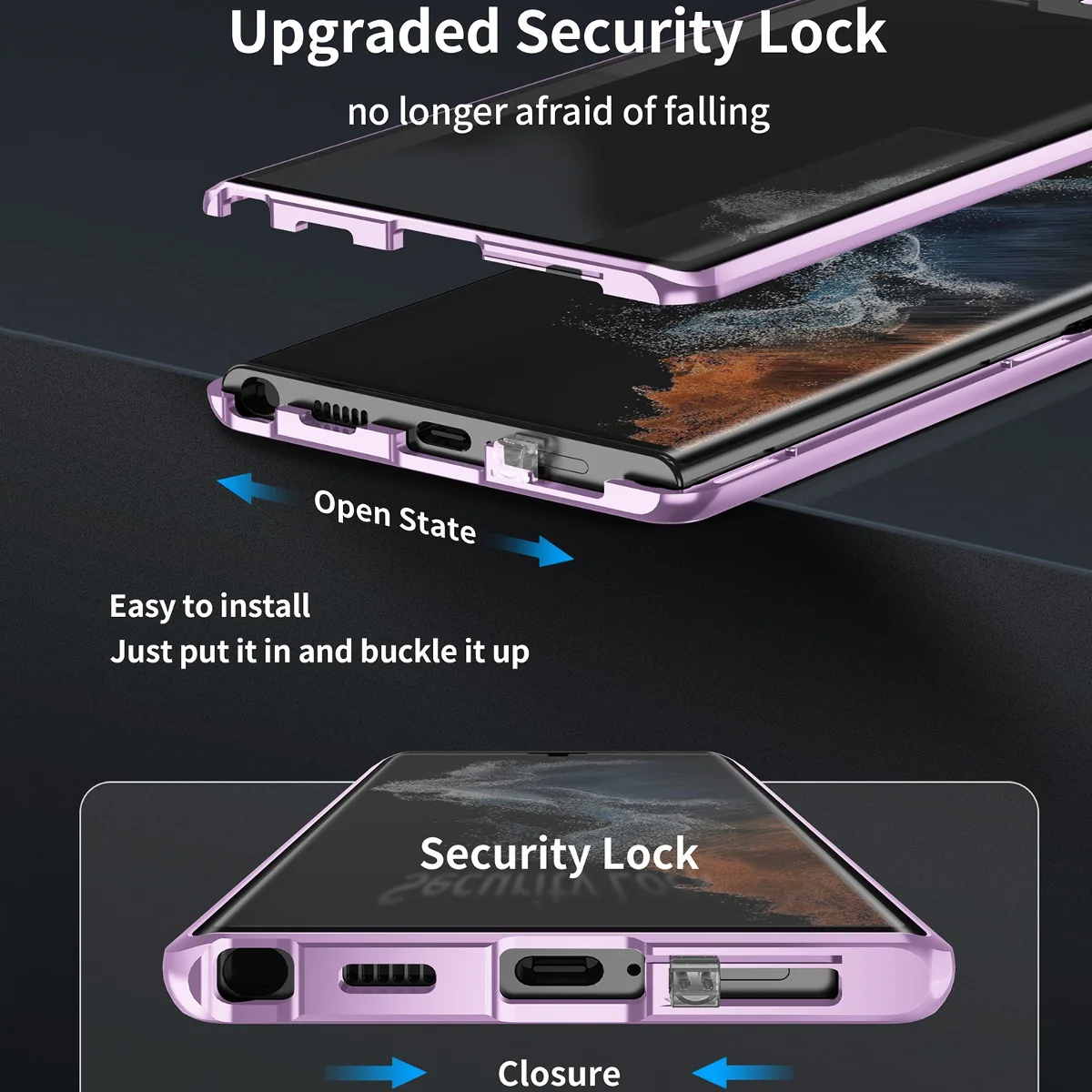 Dual Shield Magnetic Glass Case - Samsung - Image 16