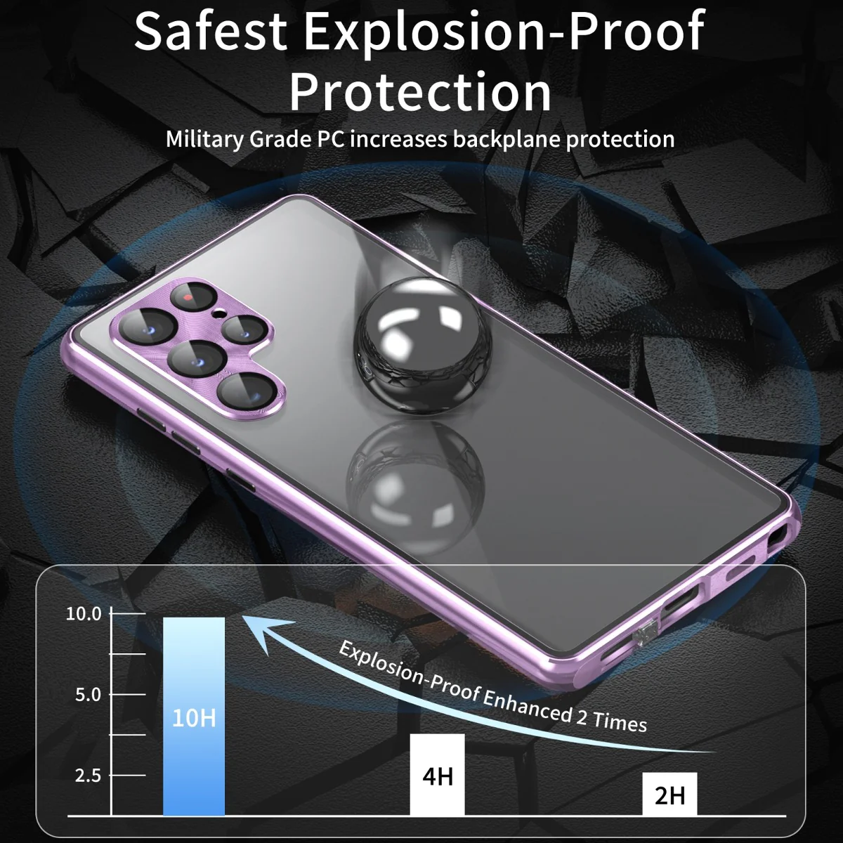 Dual Shield Magnetic Glass Case - Samsung - Image 17