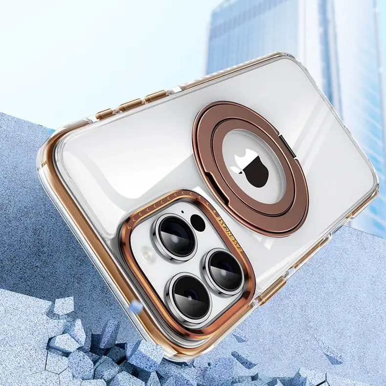 Eason Tora Clear Ring Stand Case - iPhone - Image 4
