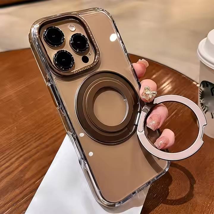Eason Tora Clear Ring Stand Case - iPhone - Image 6