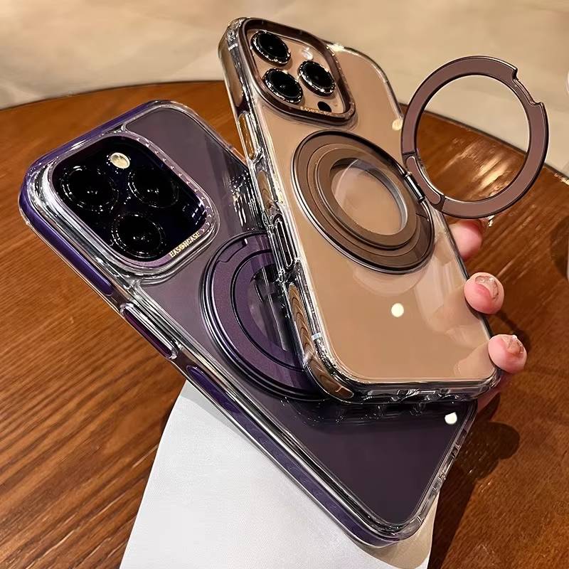 Eason Tora Clear Ring Stand Case - iPhone - Image 9