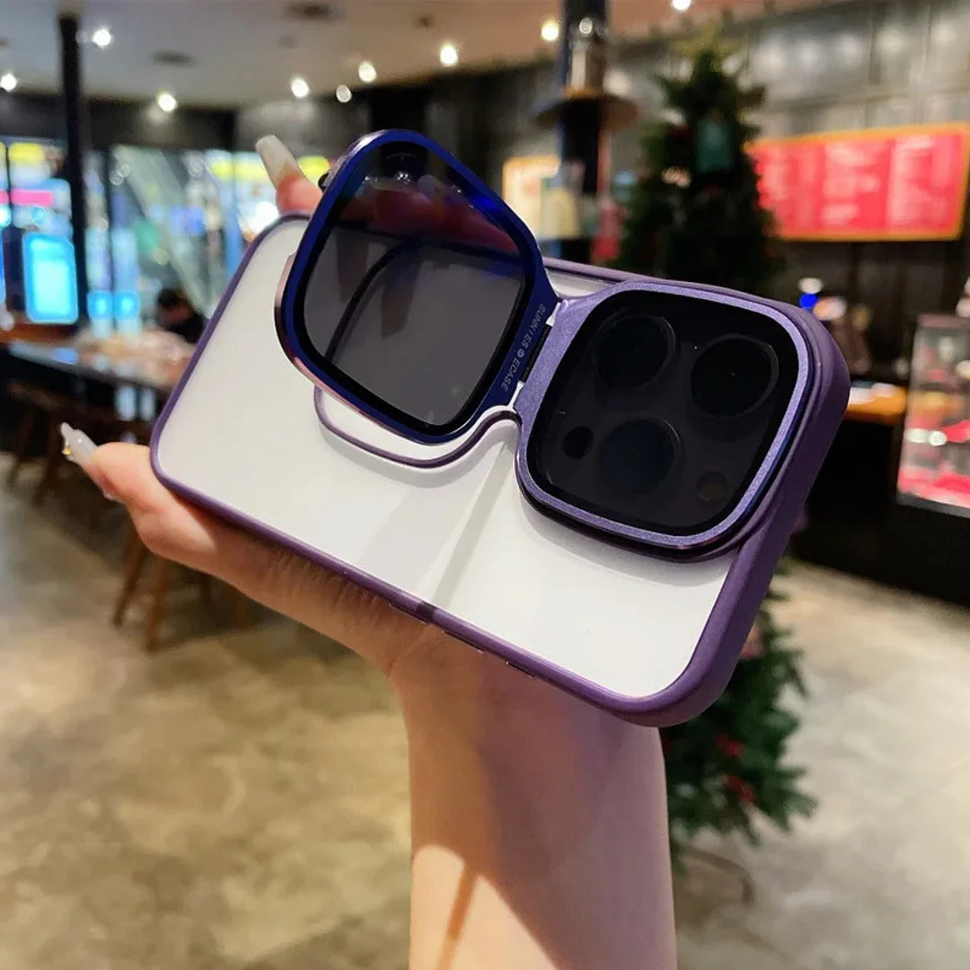 Eclipse Metal Stand Sunglasses Case - iPhone - Image 4