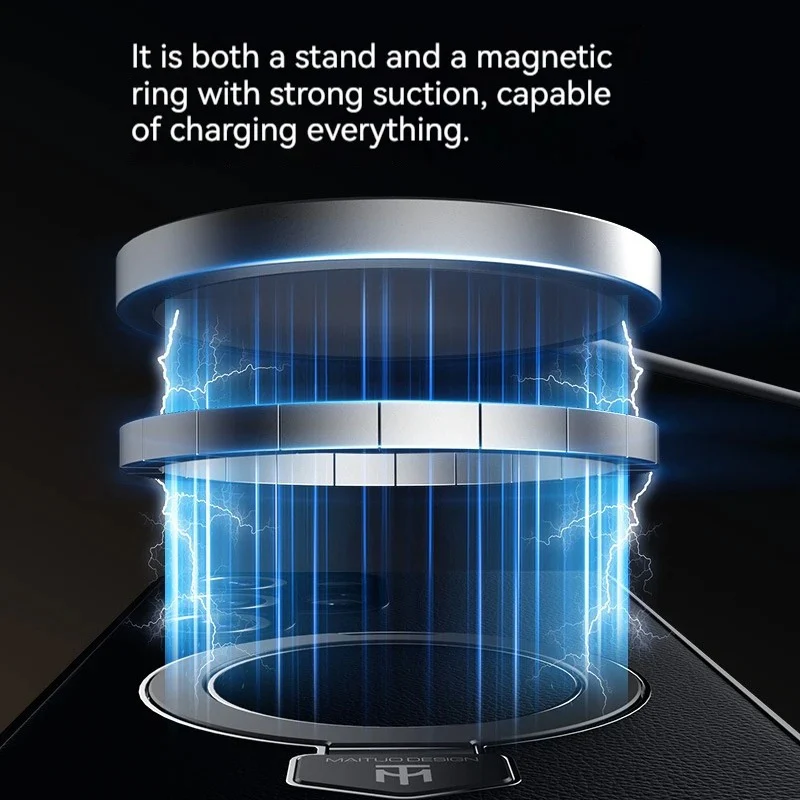 Eclipse Pro Magnetic Stand Leather Case - Image 5
