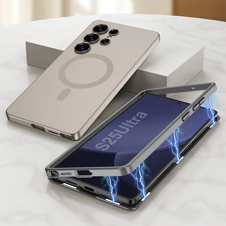 Edge Guard Frosted Dual Magnetic Case - Samsung - Image 2