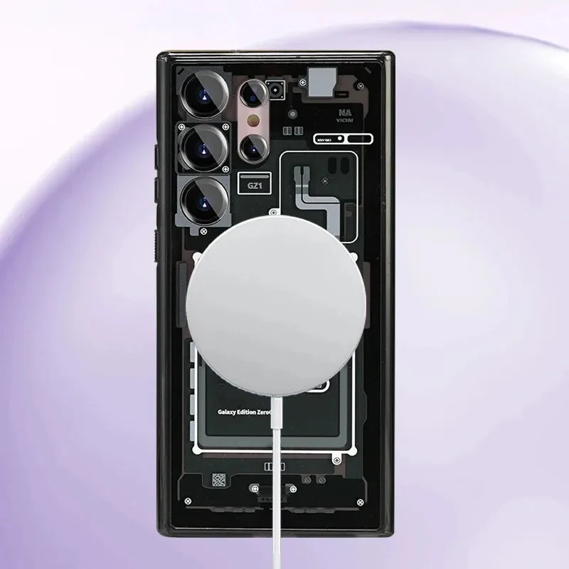 Electronic Circuit Pattern Hybrid Case - Samsung - Image 4