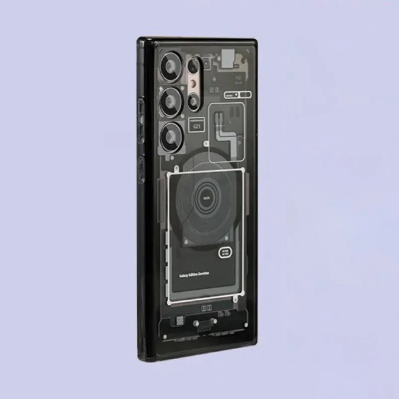 Electronic Circuit Pattern Hybrid Case - Samsung - Image 6