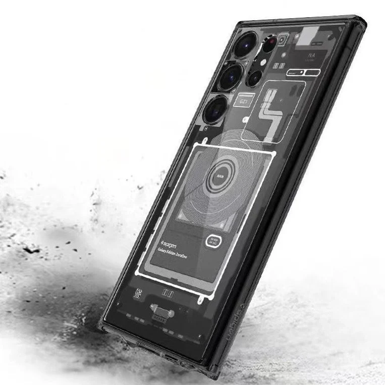 Electronic Circuit Pattern Hybrid Case - Samsung - Image 8