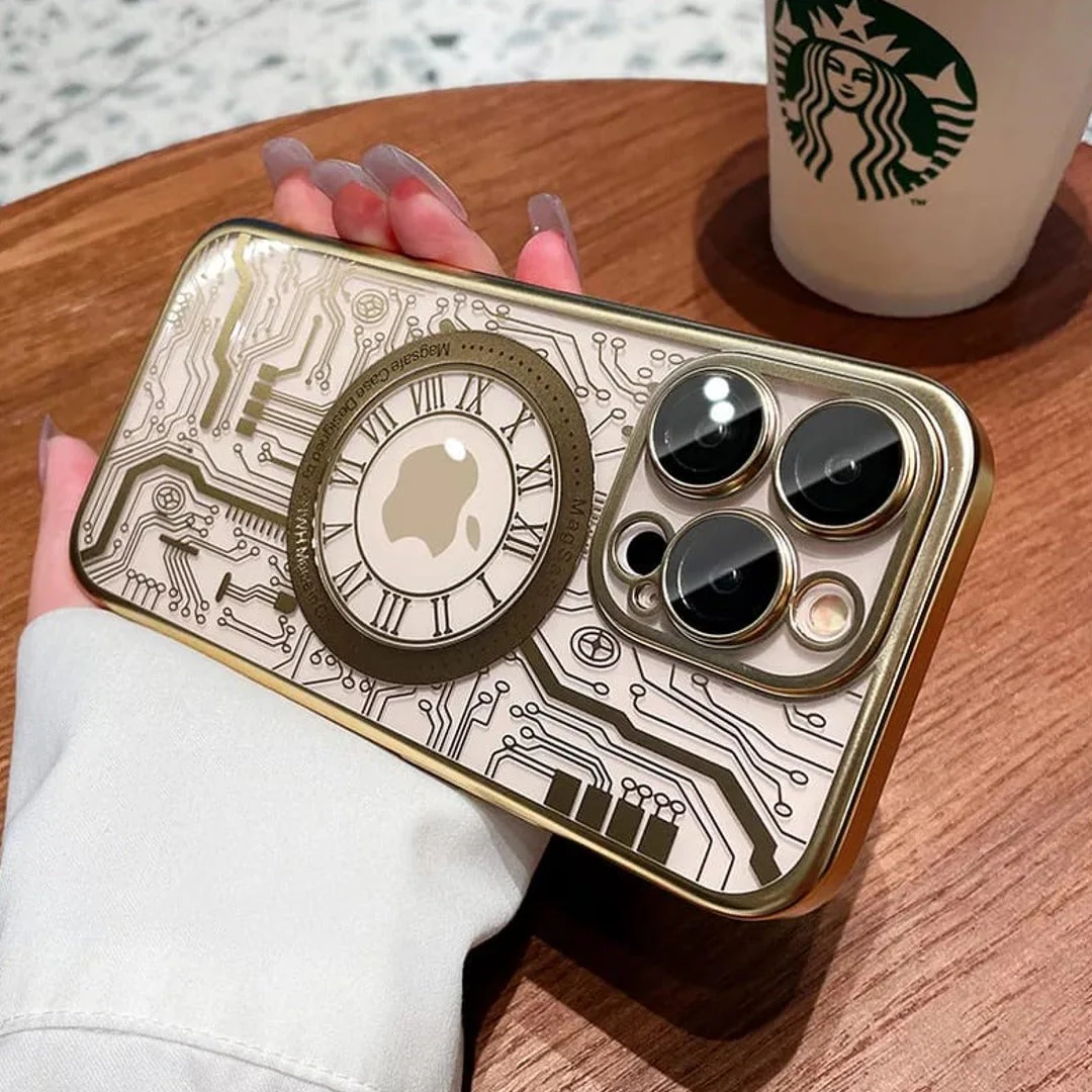 Electroplated Clock Pattern Case - iPhone - Image 6