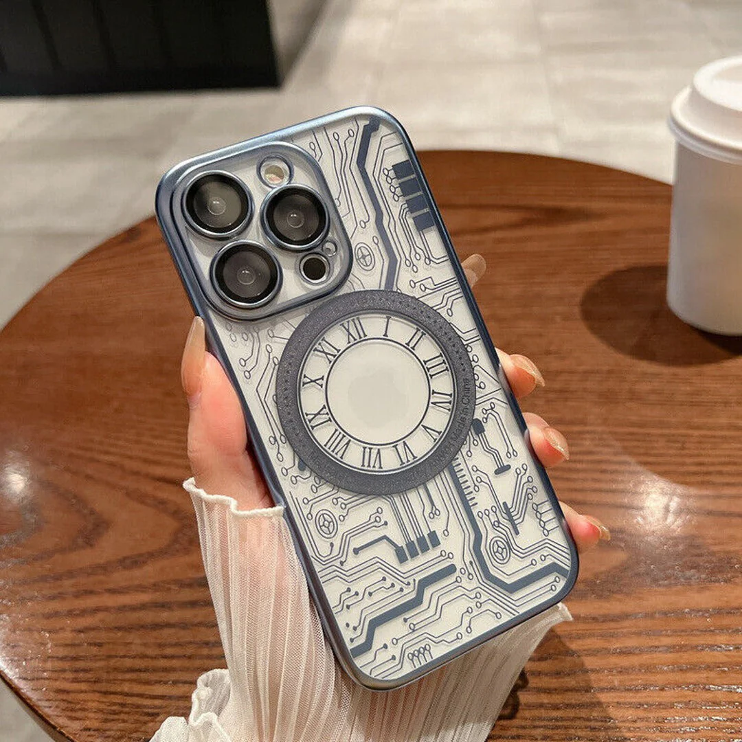Electroplated Clock Pattern Case - iPhone - Image 7