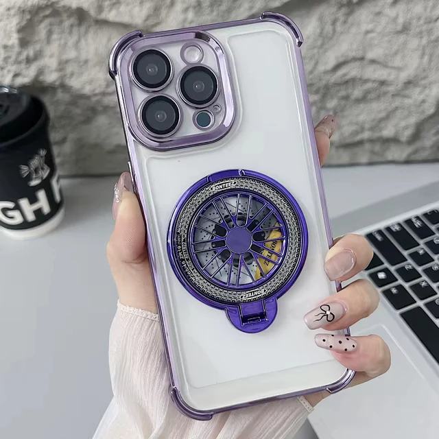 Electroplated Rotating Gyro Magnetic Case - iPhone - Image 10