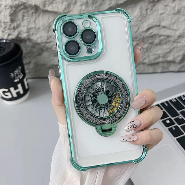 Electroplated Rotating Gyro Magnetic Case - iPhone - Image 11