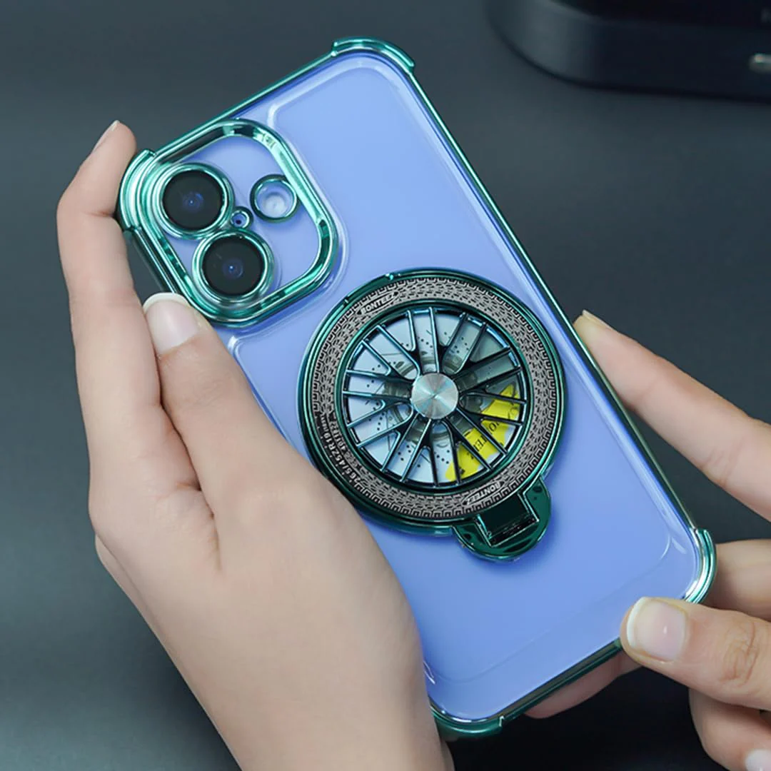Electroplated Rotating Gyro Magnetic Case - iPhone - Image 3