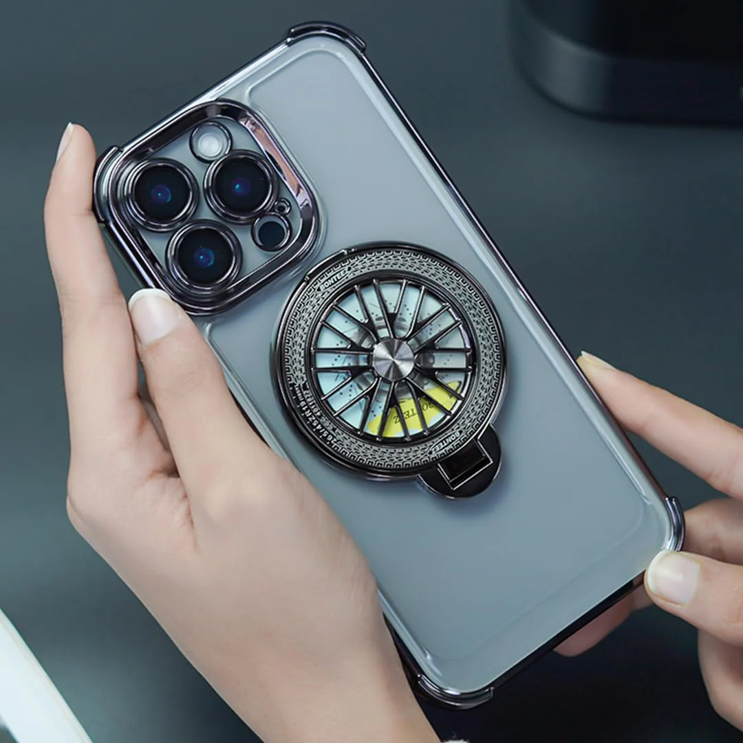 Electroplated Rotating Gyro Magnetic Case - iPhone - Image 5