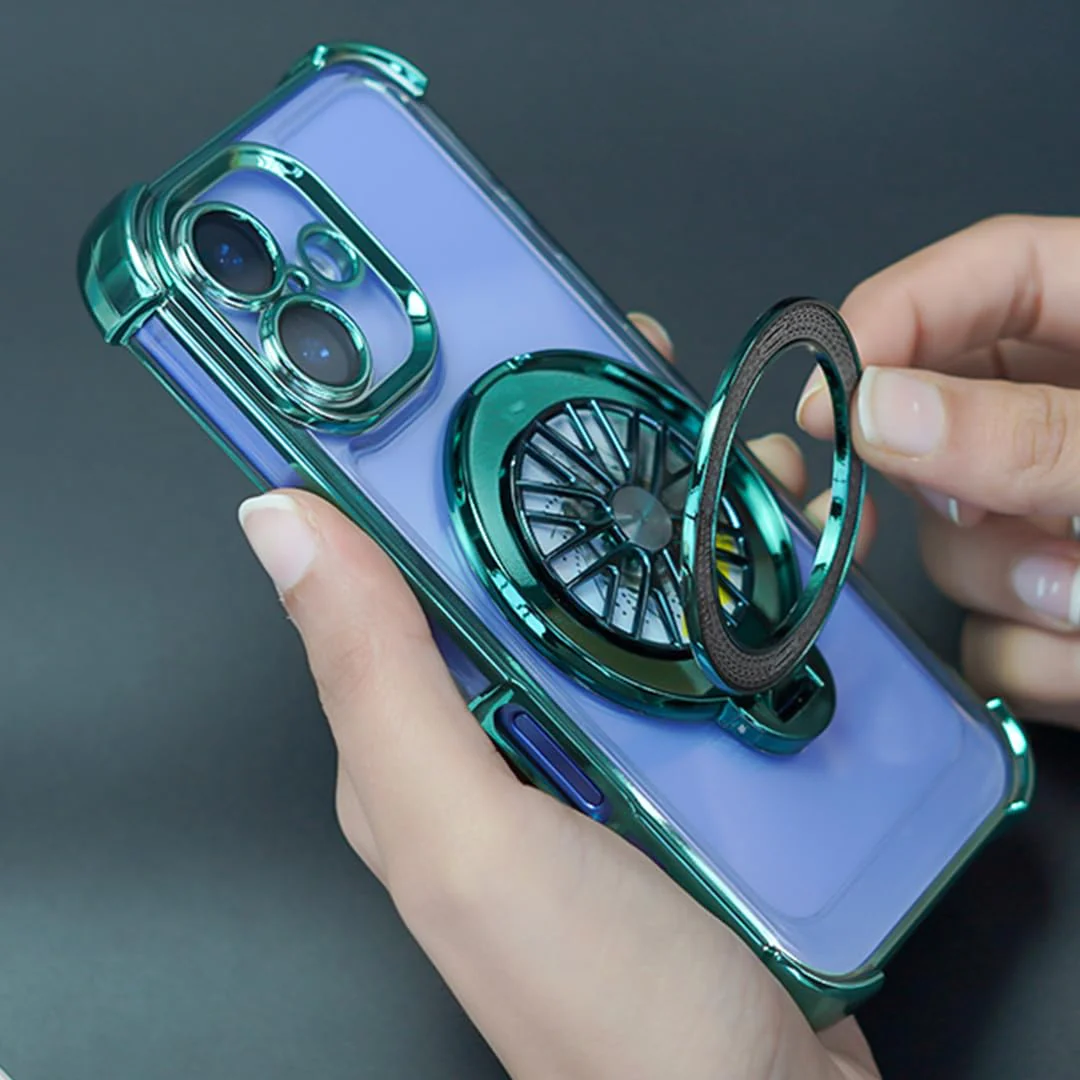 Electroplated Rotating Gyro Magnetic Case - iPhone - Image 7
