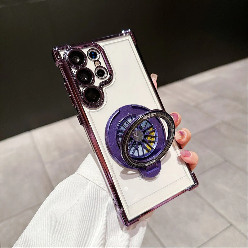 Electroplated Rotating Gyro Magnetic Case - Samsung - Image 6