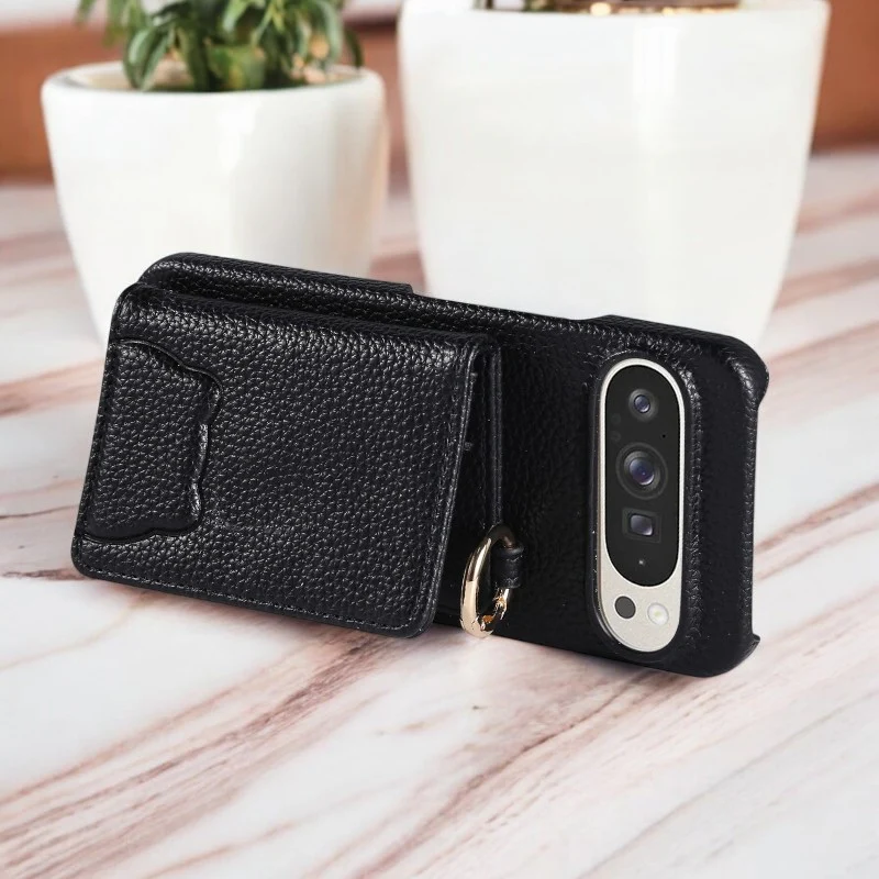 Elegance Crossbody Leather Wallet Case - Google - Image 5