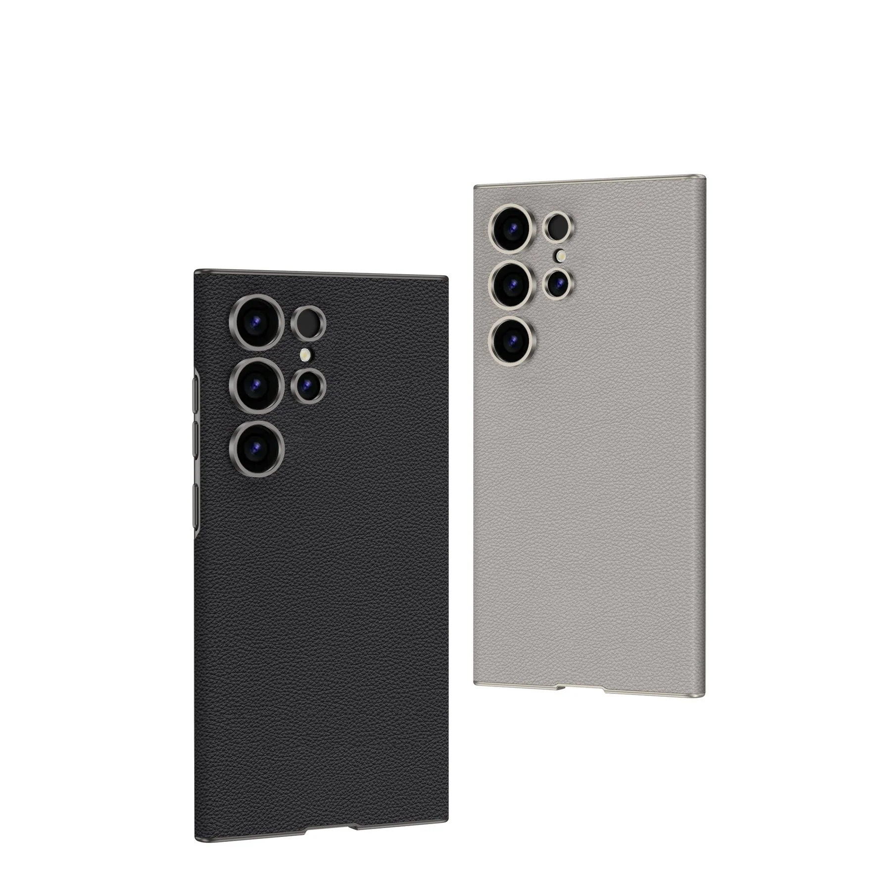 Elegant Classic Plain Leather Case - Samsung - Image 4