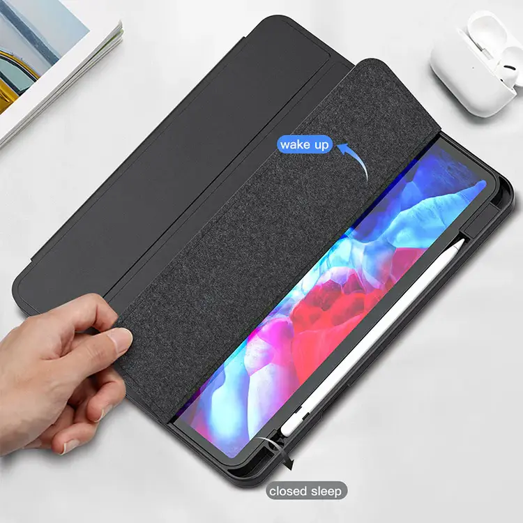 Elegant Magnetic Folio Case For iPad - Image 5