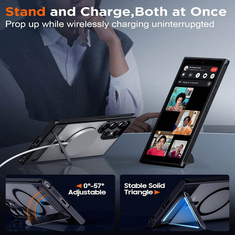 Energetic Hidden Bracket Clear Case - Samsung - Image 4