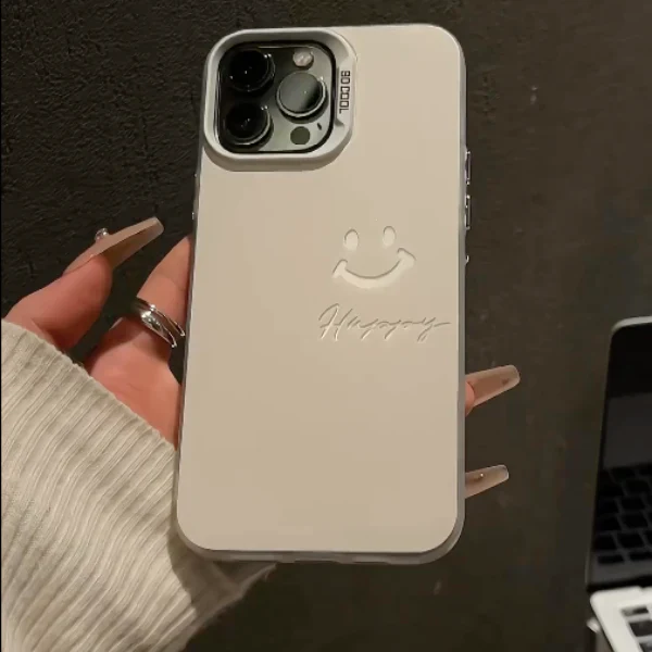 Engraved Joyful Smiley Case - iPhone - Image 10
