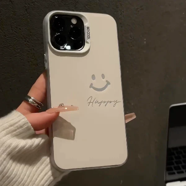 Engraved Joyful Smiley Case - iPhone - Image 11