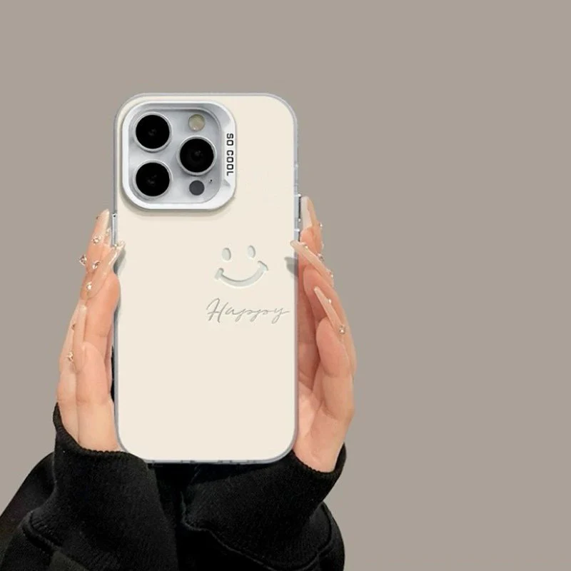Engraved Joyful Smiley Case - iPhone - Image 3