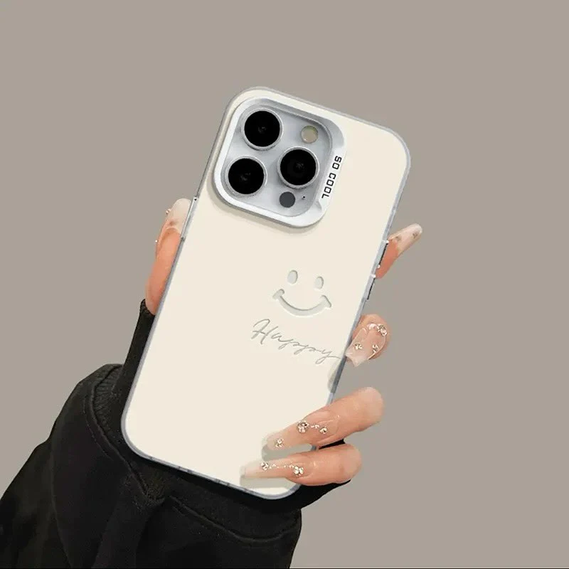 Engraved Joyful Smiley Case - iPhone - Image 4