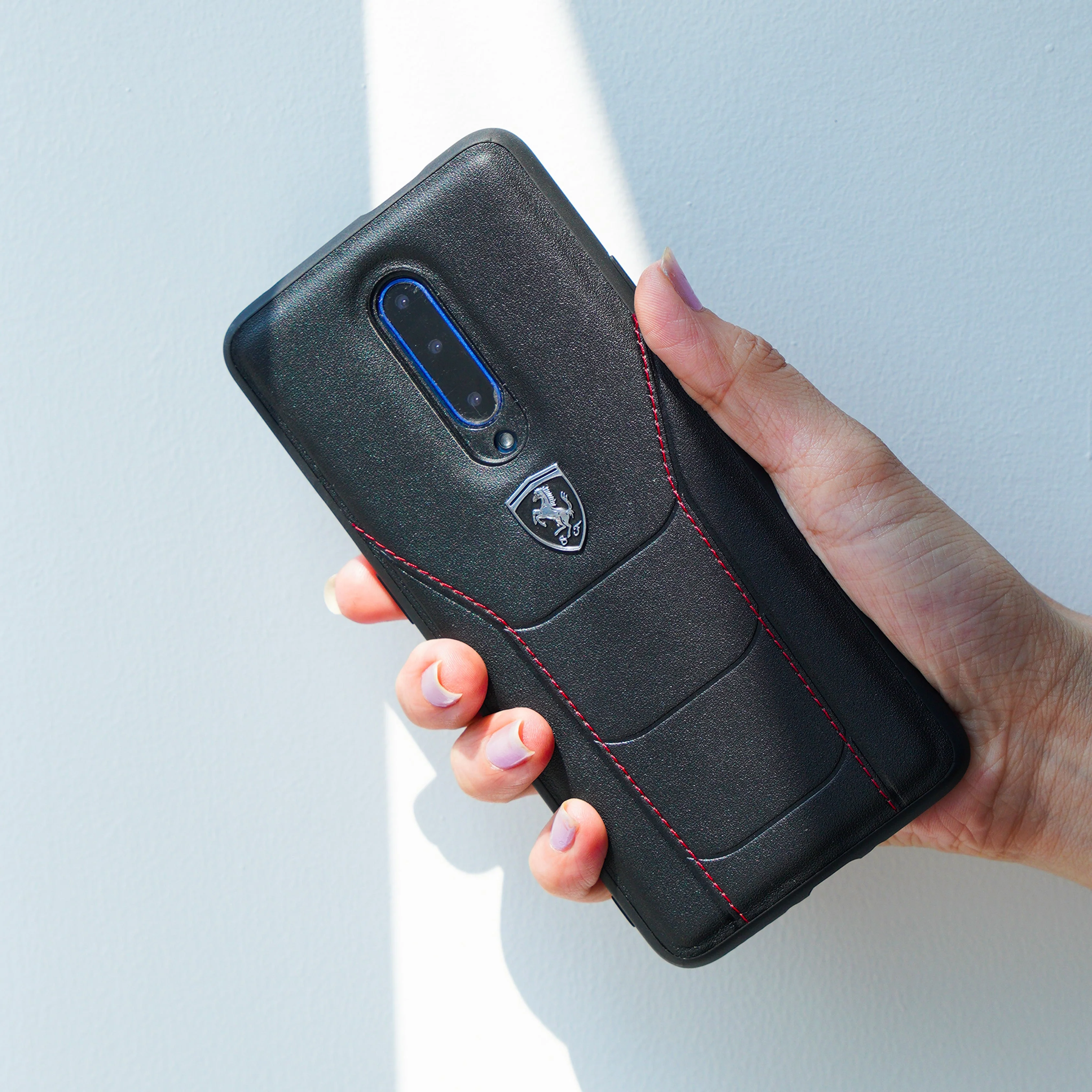 Ferrari ® Oneplus Series Genuine Leather Crafted Limited Edition Case - Image 6