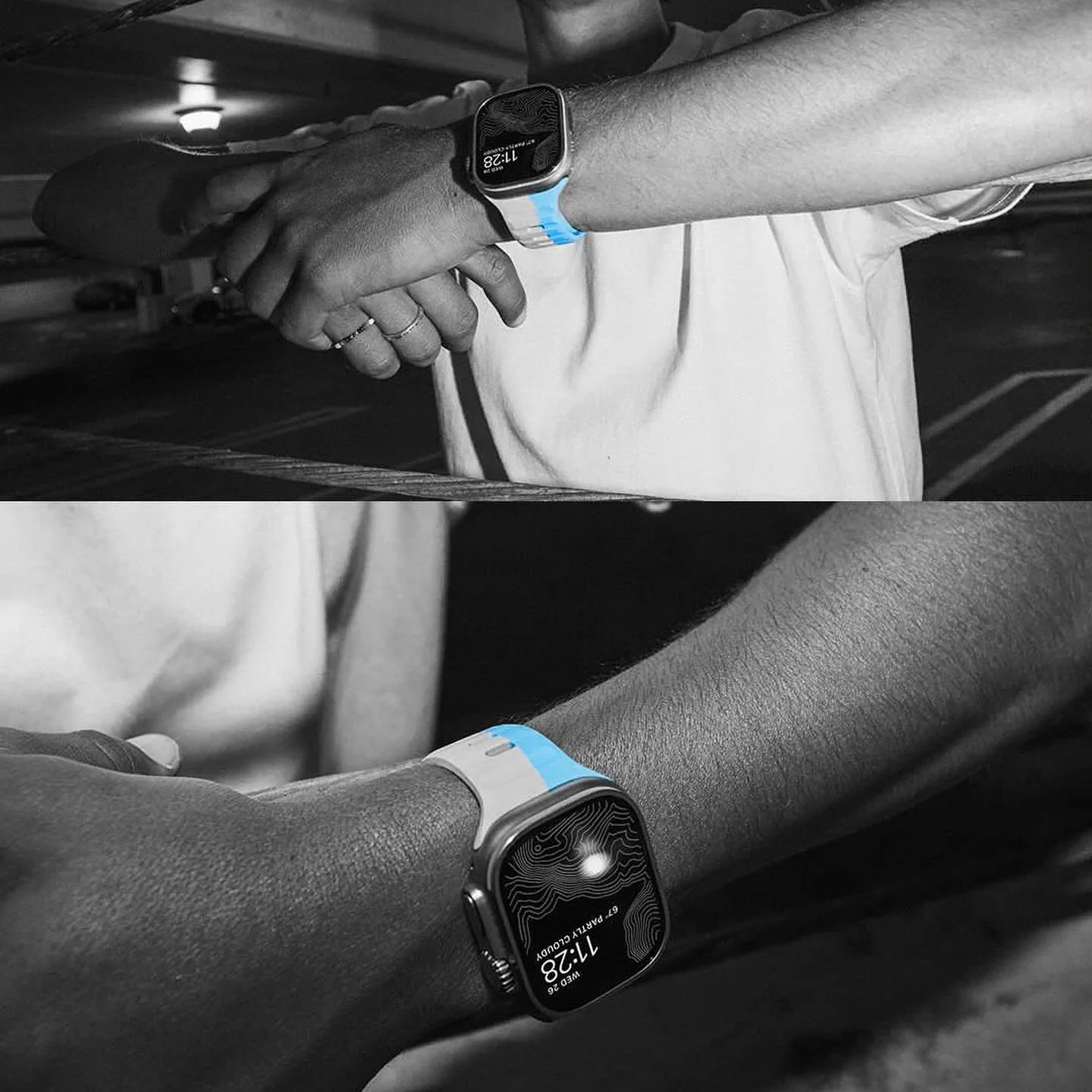 FlexFit Square Buckle Sport Strap for Apple Watch - Image 5