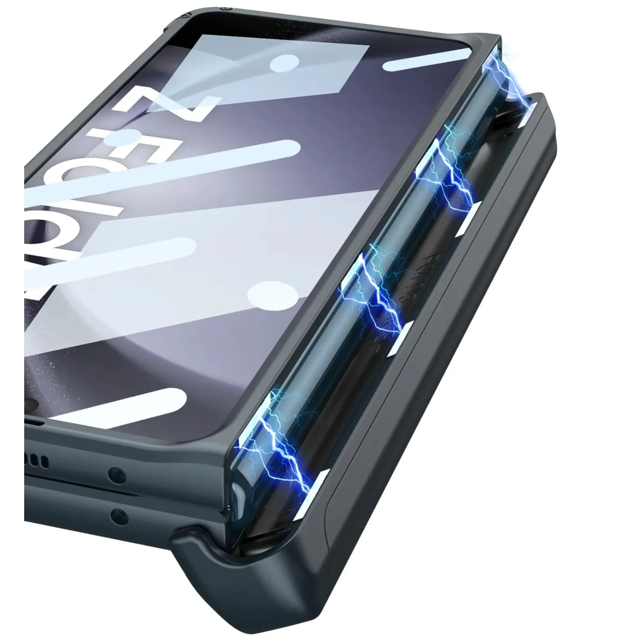 Fold Clip Magnetic Hinge Kickstand Case - Samsung - Image 7